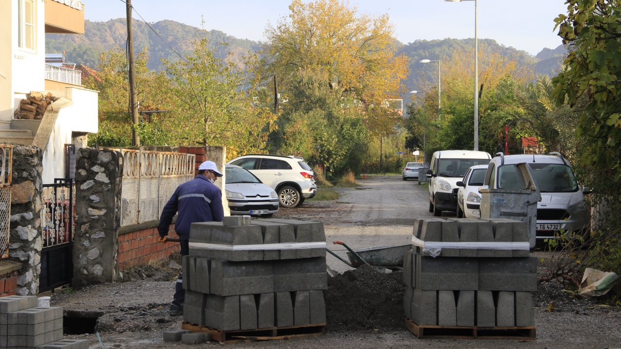 19 bin 200 metrekare parke taşı döşenecek