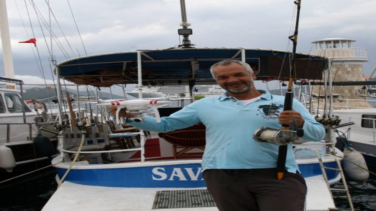 Dronelar bu kez balıkçılığa soyundu