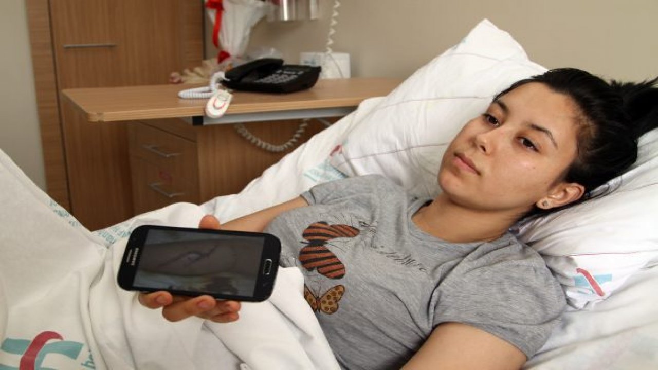 Cezaevinden firar etti, eşine döner bıçağıyla saldırdı