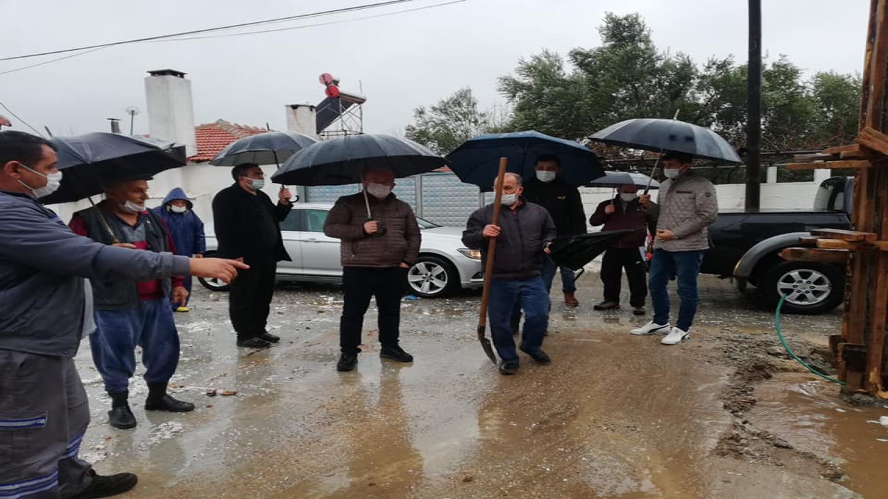 Başkan Gümüş, yolları inceledi