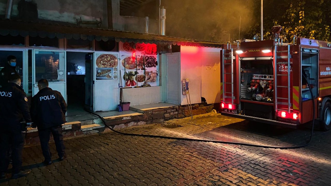 Restoranda çıkan yangın söndürüldü