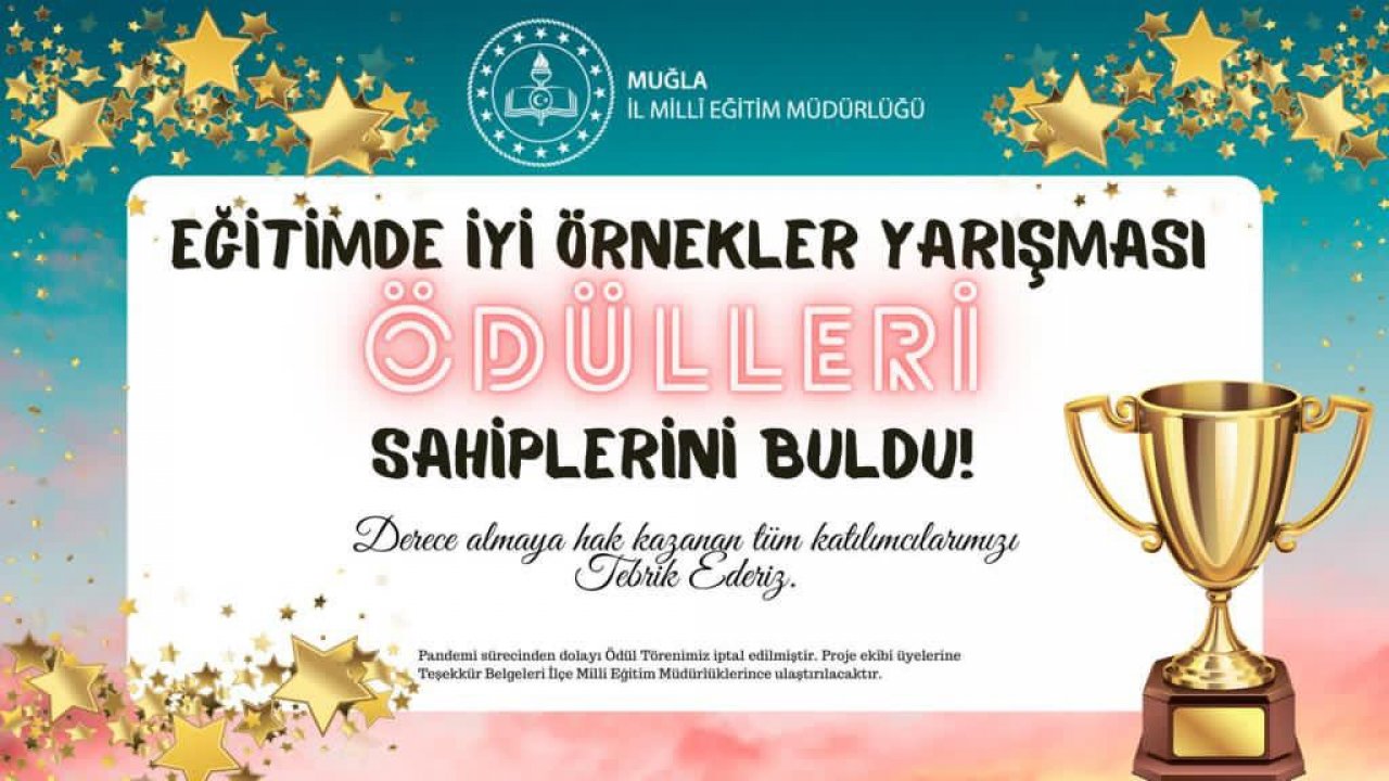 Eğitimin iyi örnekleri ödüllendirildi