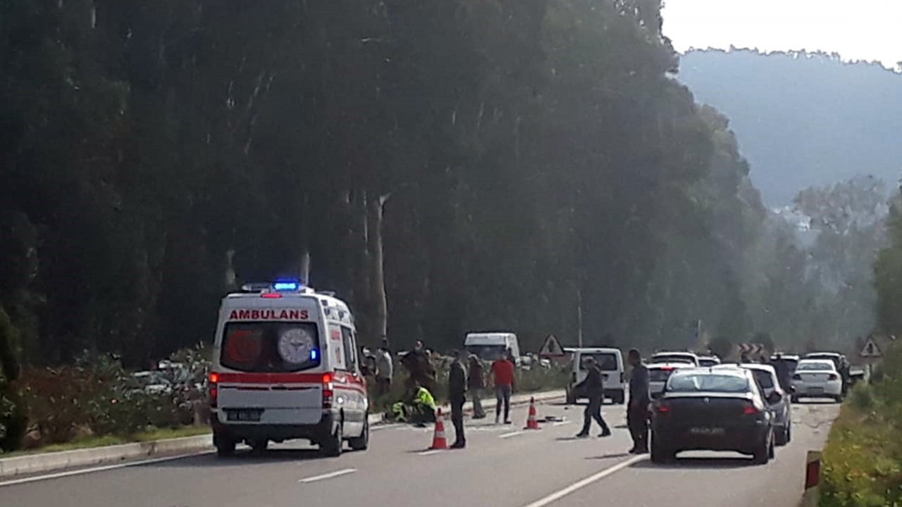 İngiliz sürücü trafik polisine çarptı