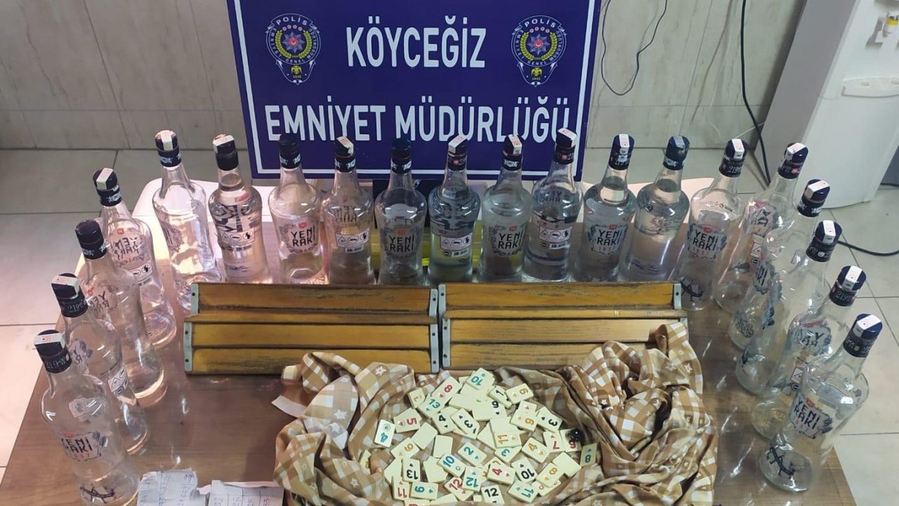 Kumar oynayan 6 kişiye 23 bin 980 lira ceza