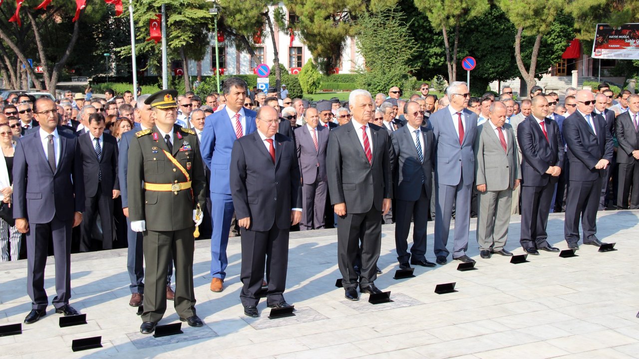 Muğla’da 30 Ağustos Zafer Bayramı kutlaması