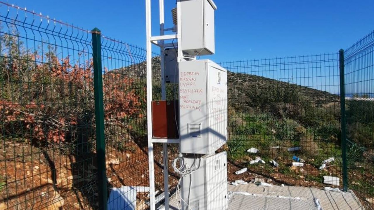 Datça'da deprem tahmin istasyonu hizmete girdi