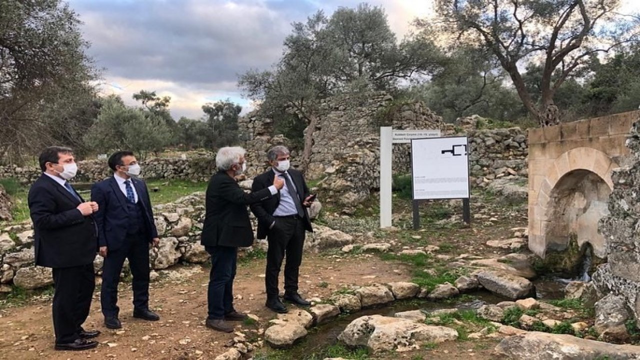 Bakan Yardımcısı Alpaslan Beçin Antik Kenti’nde