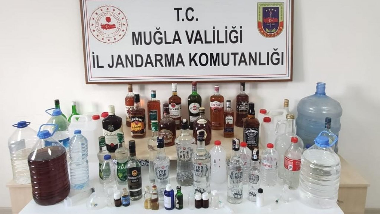 Kaçak içki üreticilerine gözaltı