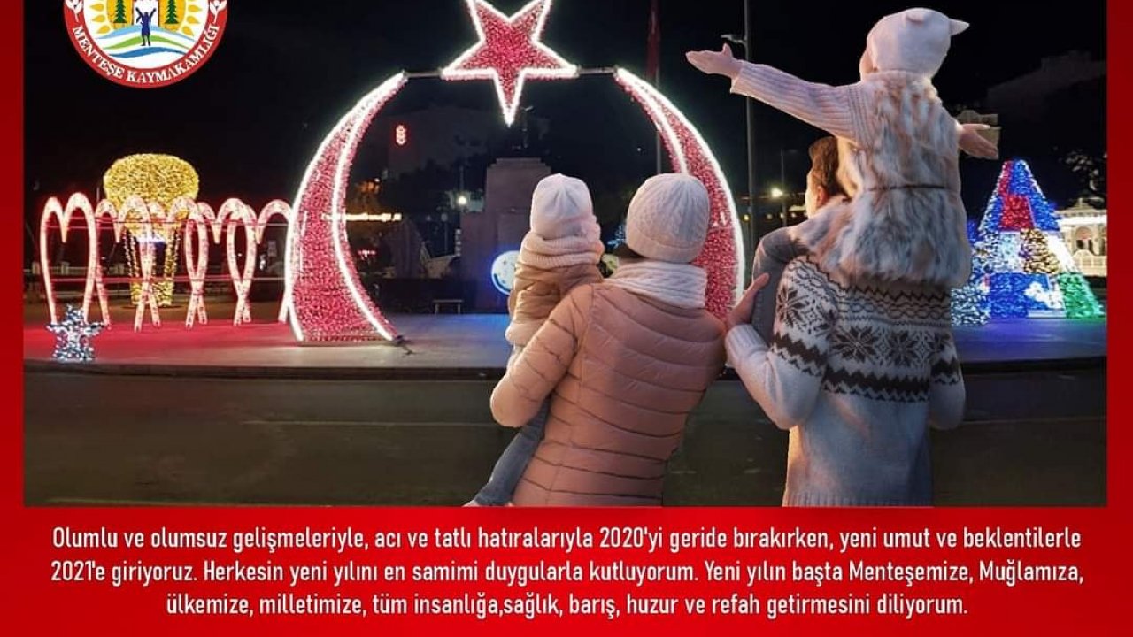 Kaymakam Yıldız’ın yeni yıl mesajı