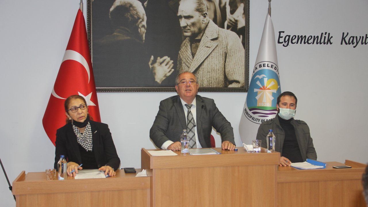 Datça'da yılın ilk belediye meclis toplantısı yapıldı