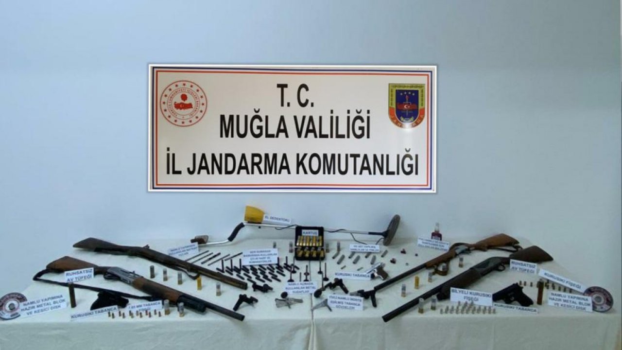 Kavaklıdere’de silah  operasyonu