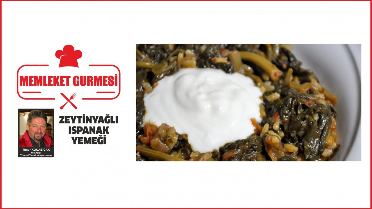 ZEYTİNYAĞLI ISPANAK YEMEĞİ