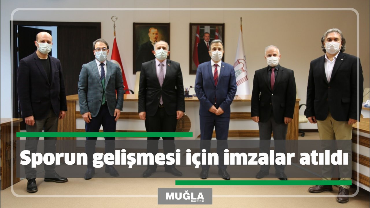 Sporun gelişmesi için imzalar atıldı