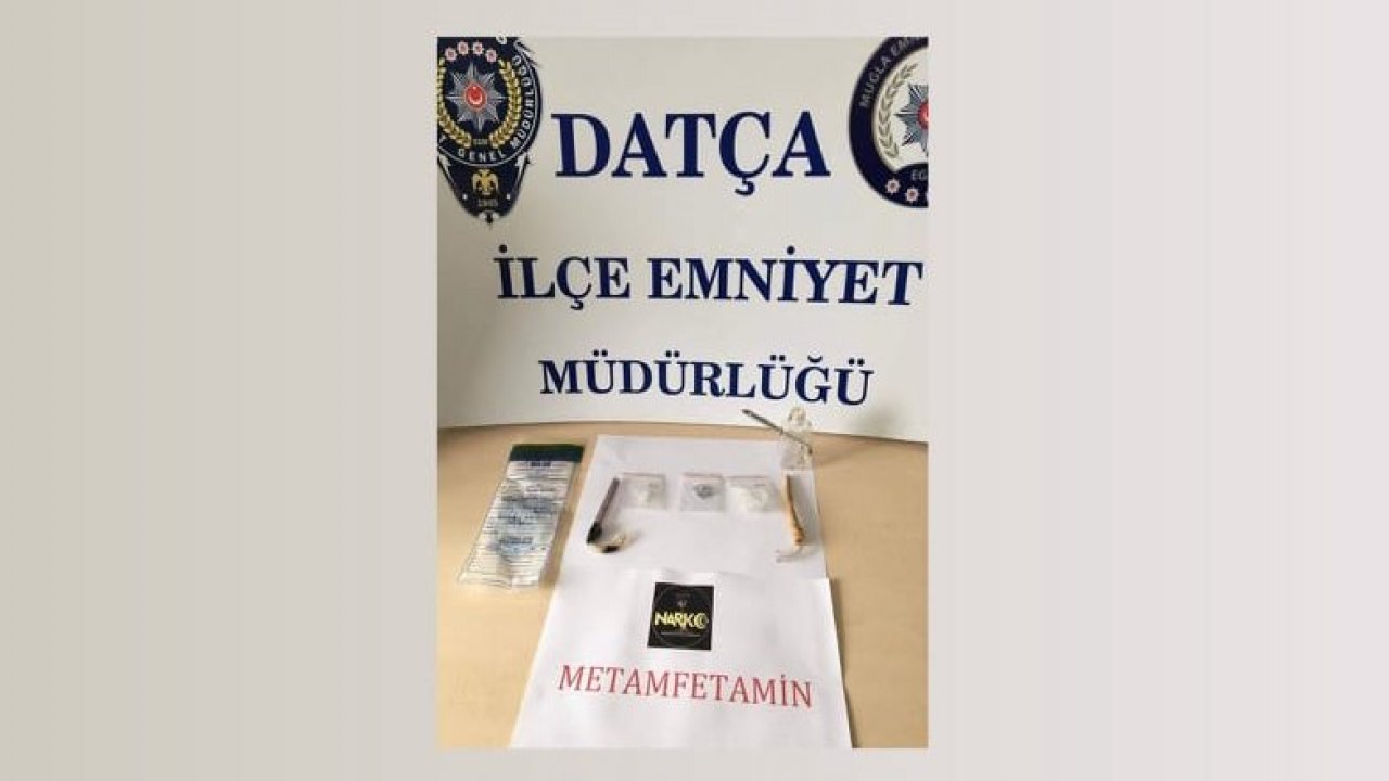 Otel odasında uyuşturucu ele geçirildi