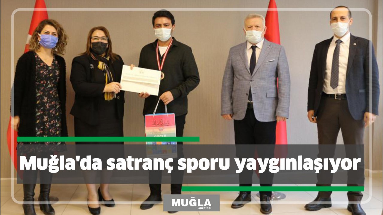 Muğla’da satranç sporu yaygınlaşıyor