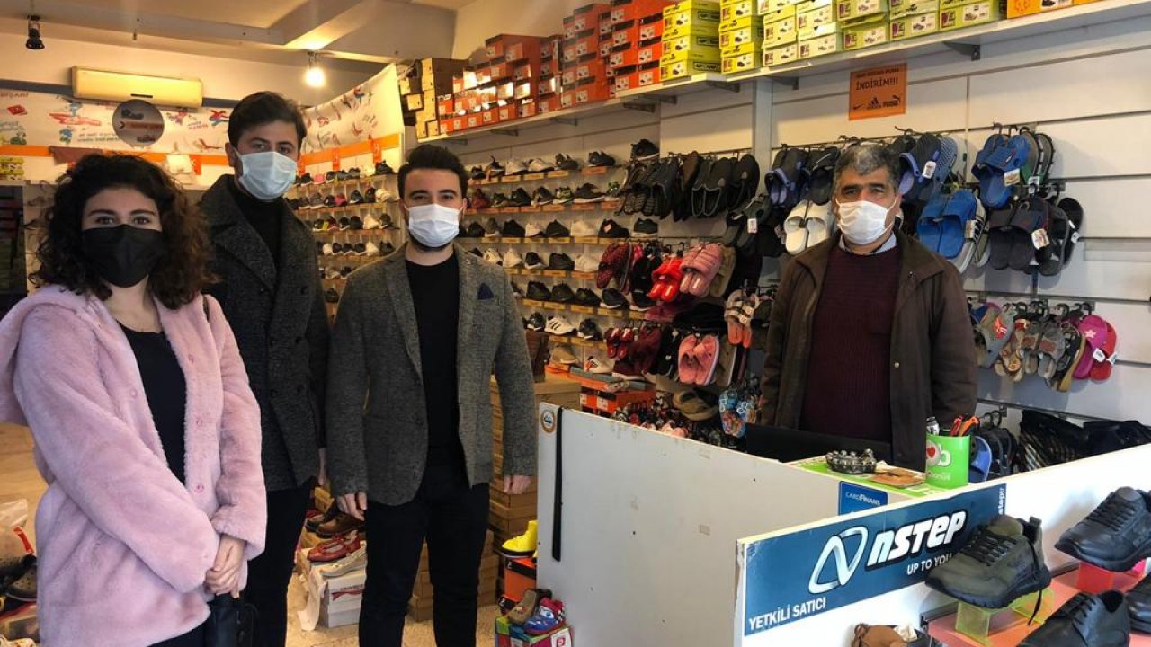 AK Parti Gençlik Kolları’ndan esnaf ziyareti