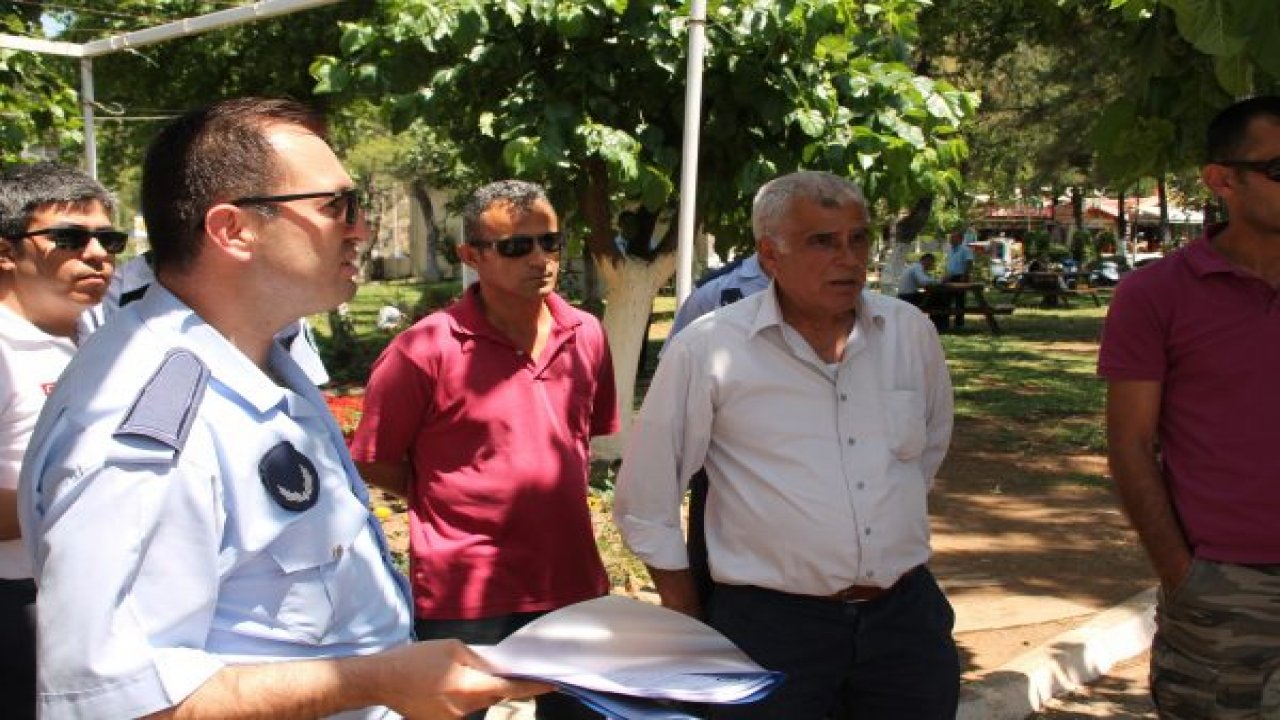 Zabıtaya ilginç tepki