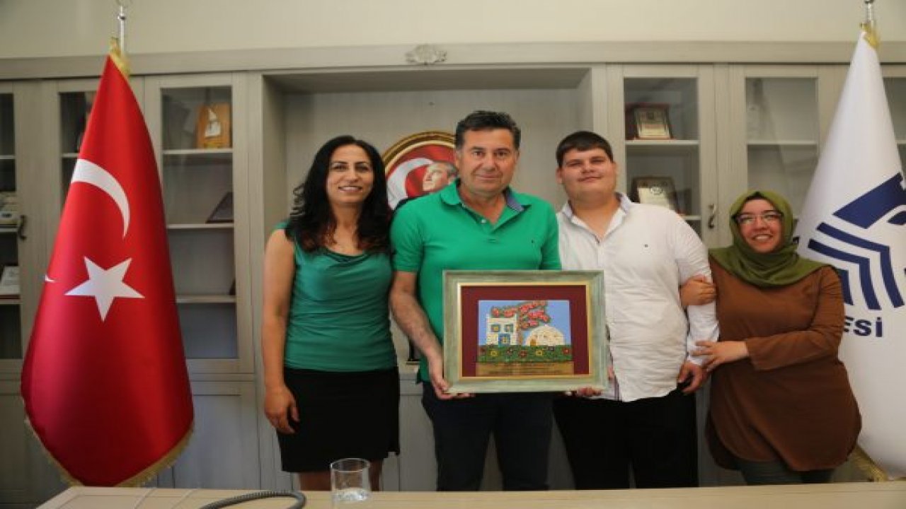 Başkan Kocadon’a özel öğrencilerden teşekkür