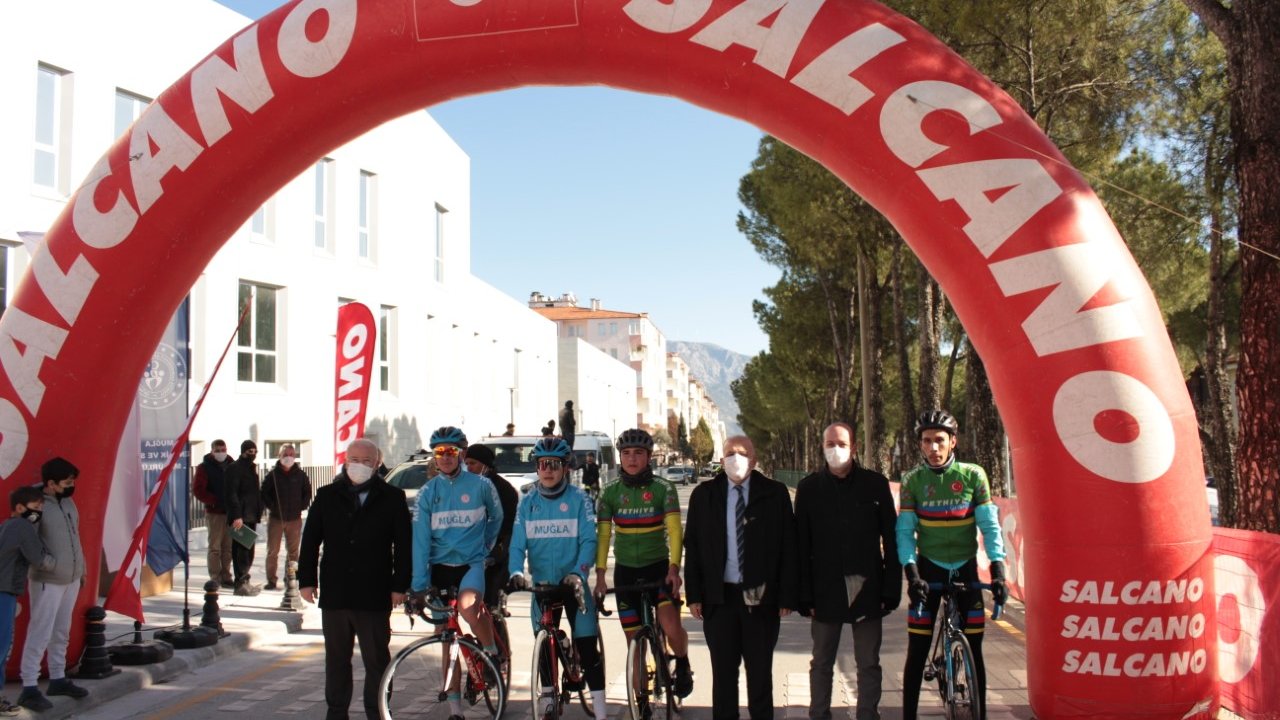 Menteşe’de 94 sporcu pedalladı