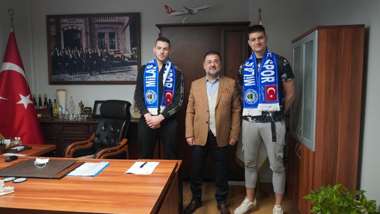 Milas Belediyespor’a 2 yeni transfer  