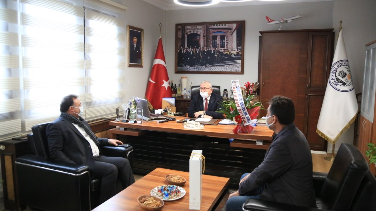 Süt Birliği’nden Başkan Yardımcıları İlter ve Gökçe’ye ziyaret