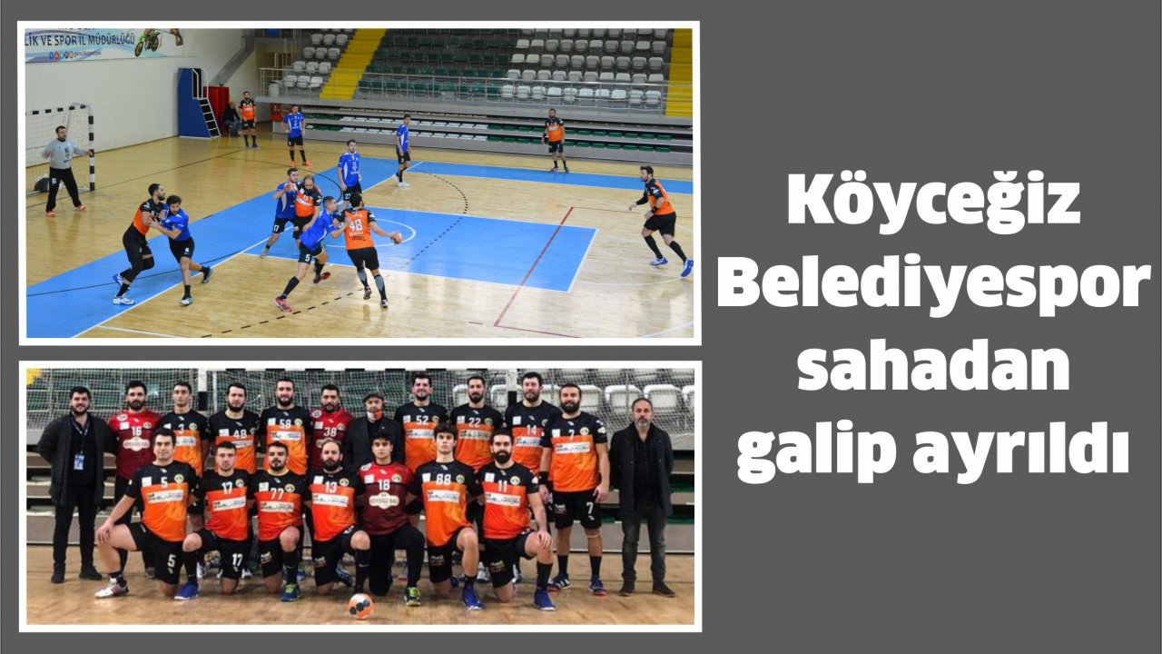 Köyceğiz Belediyespor sahadan galip ayrıldı