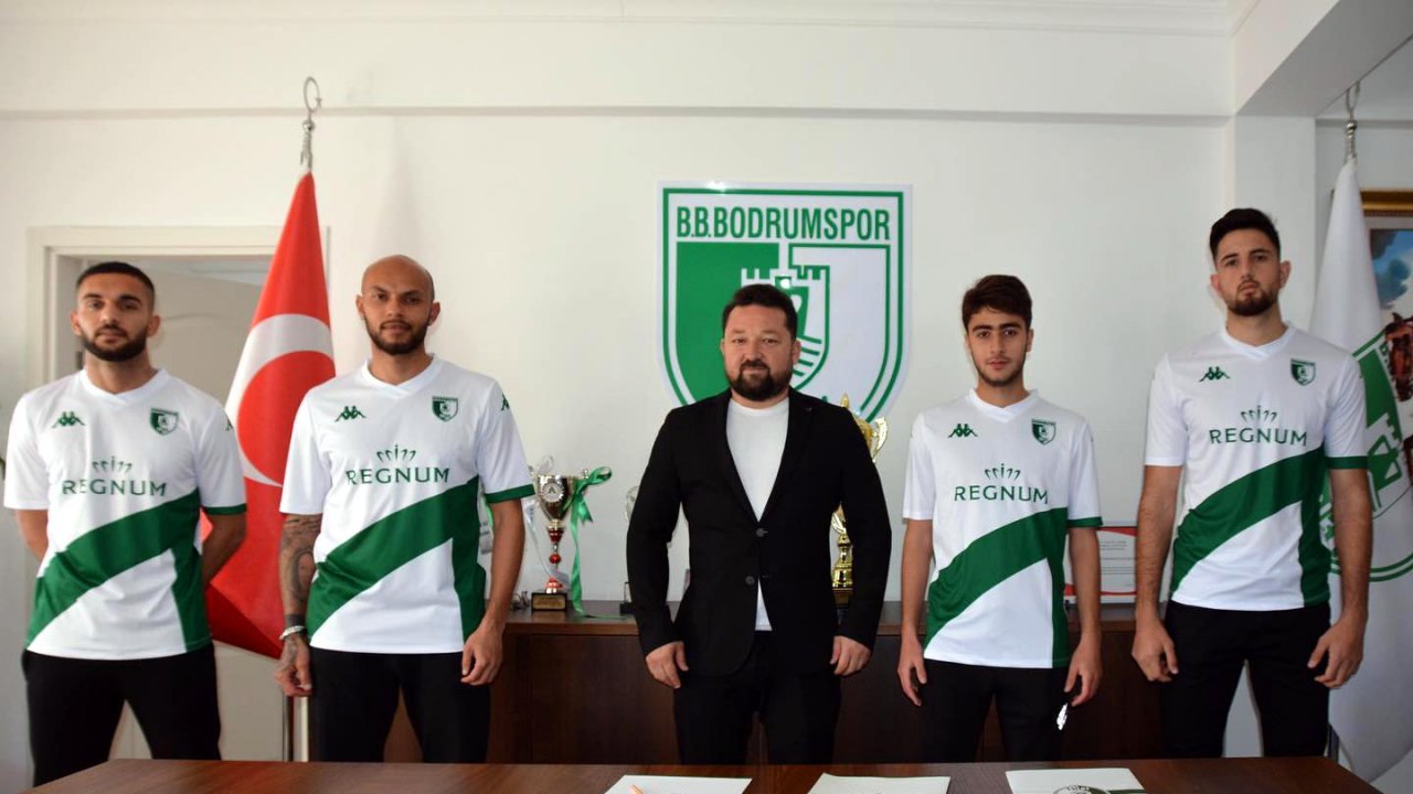 Bodrumspor'da 5 imza birden