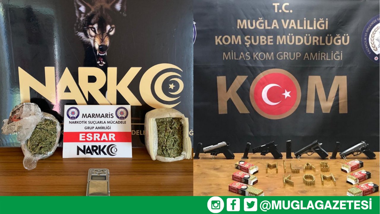 Uyuşturucu operasyonunda 3 ayrı yakalama