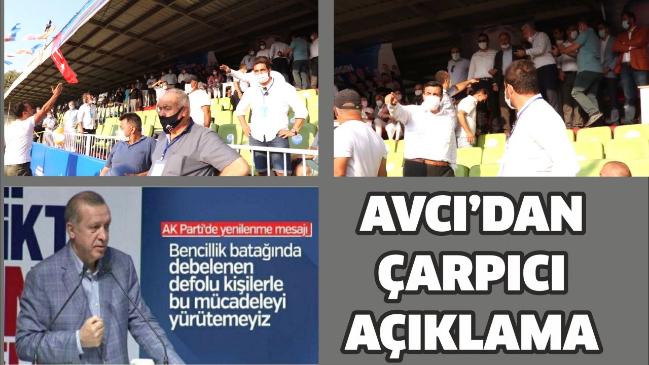 AVCI’DAN ÇARPICI AÇIKLAMA