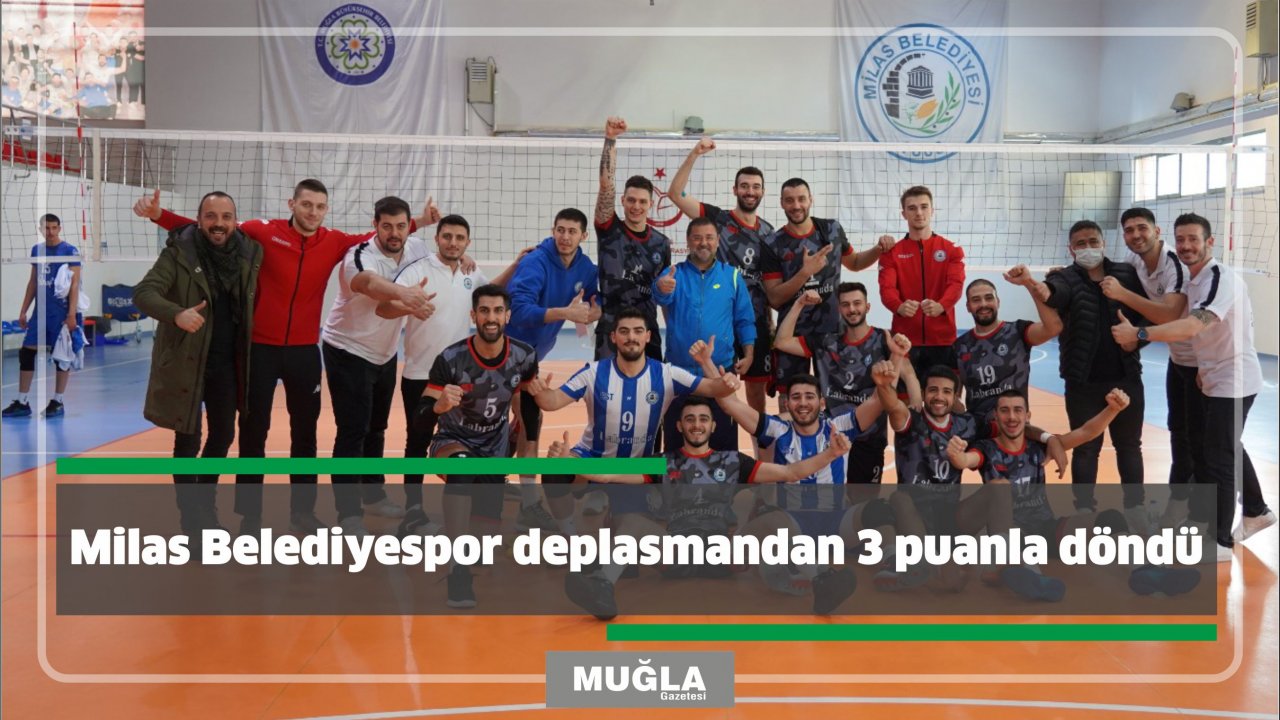 Milas Belediyespor deplasmandan 3 puanla döndü