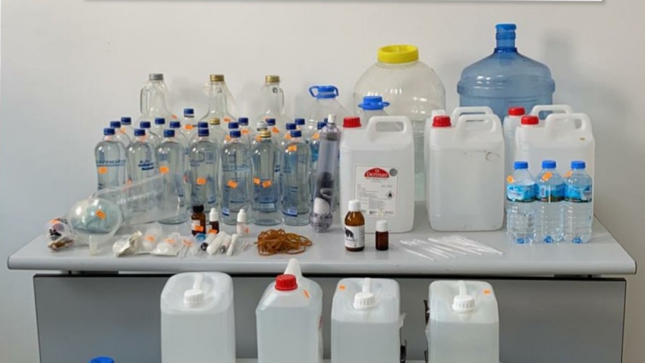 Köyceğiz’de kaçak içki operasyonu