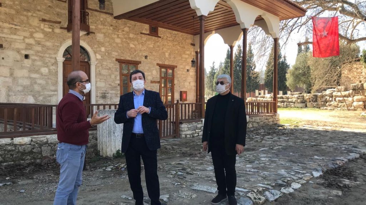 Tavlı, Stratonikeia ve Lagina Antik kentlerinde incelemelerde bulundu