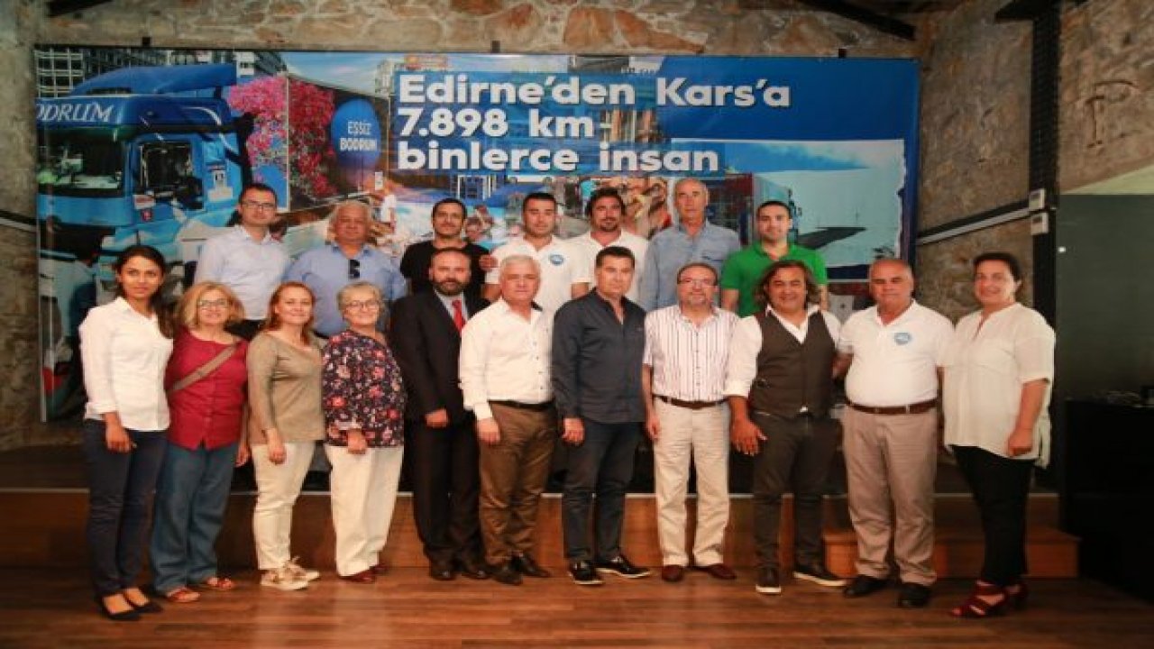 Eşsiz Bodrum Tanıtım TIR’ı 7 bin 898 kilometre yol yaptı