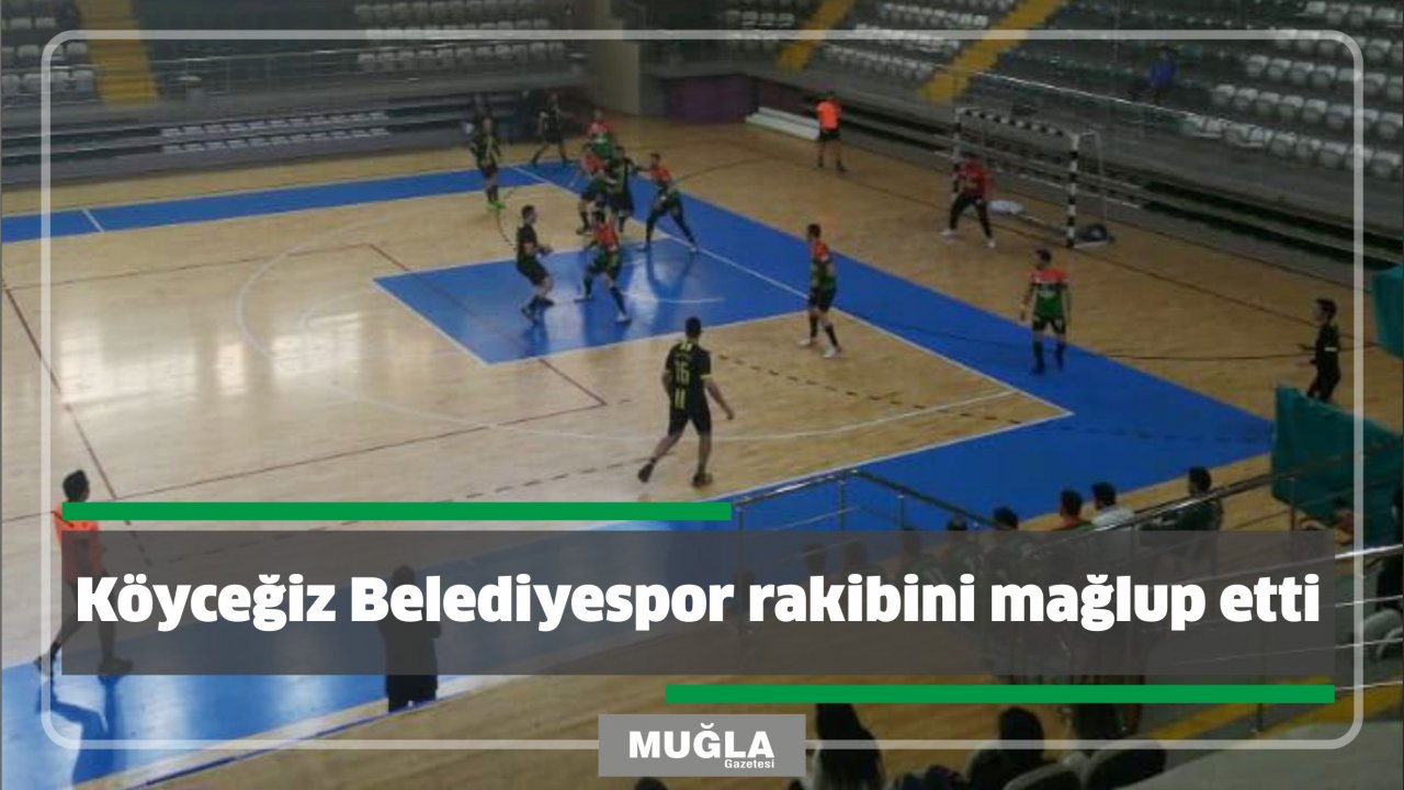 Köyceğiz Belediyespor rakibini mağlup etti