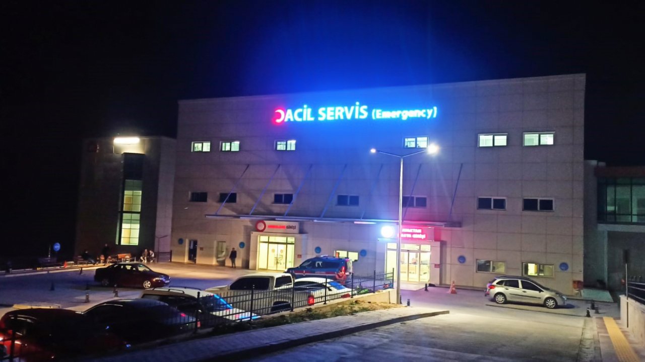 Otomobille motosikletin çarpışması sonucu bir kişi yaralandı