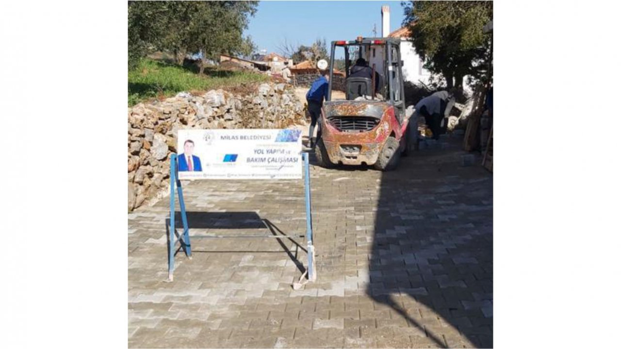 Fesleğen Mahallesi’nde parke çalışması tamamlandı