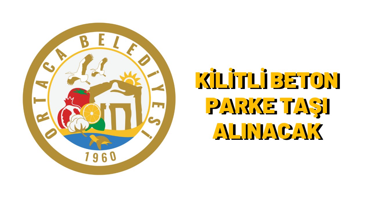 Kilitli beton parke taşı alınacak