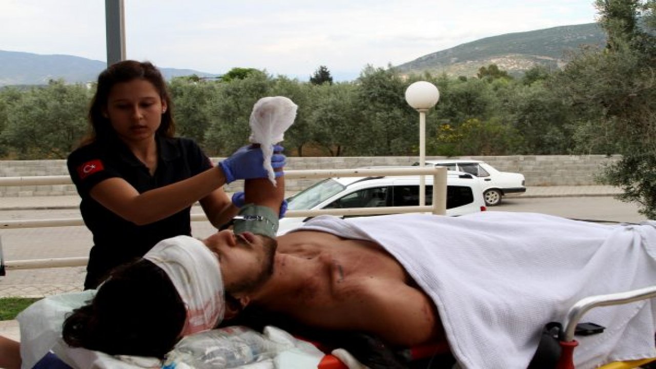 Otostop yaparak bindiği araç kaza yaptı