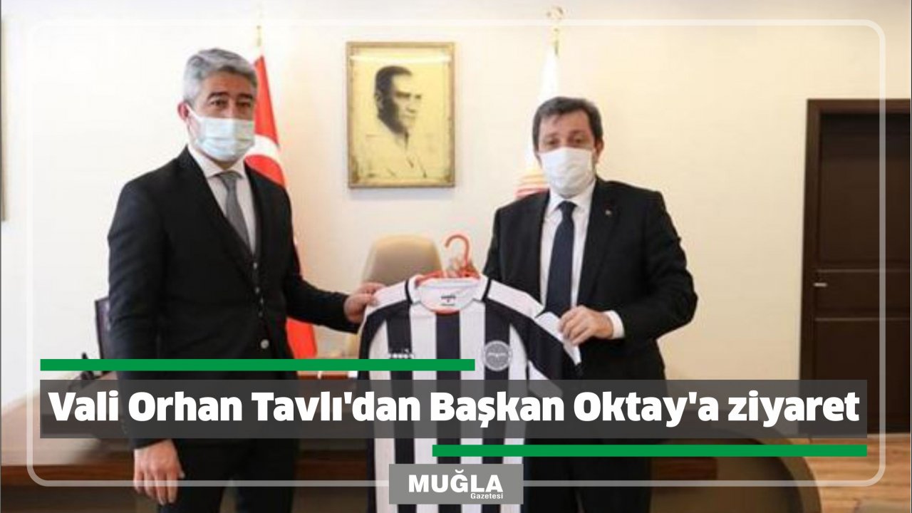 Vali Orhan Tavlı’dan Başkan Oktay’a ziyaret