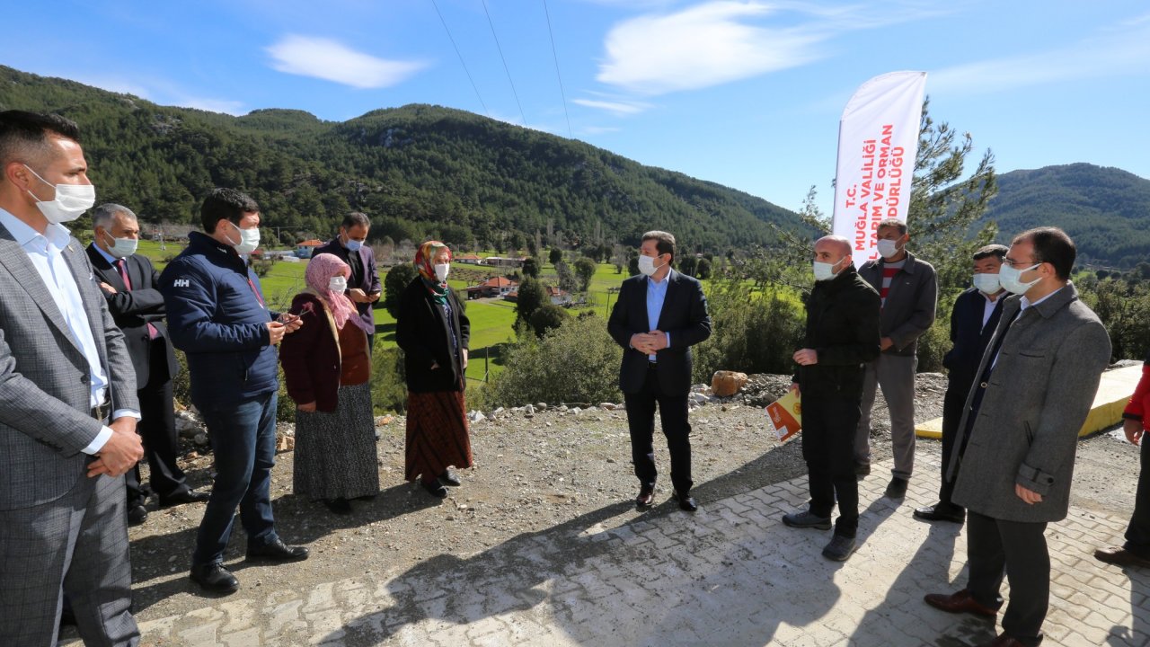 Vali Tavlı, Hastalıktan Ari Bölgeyi Ziyaret Etti