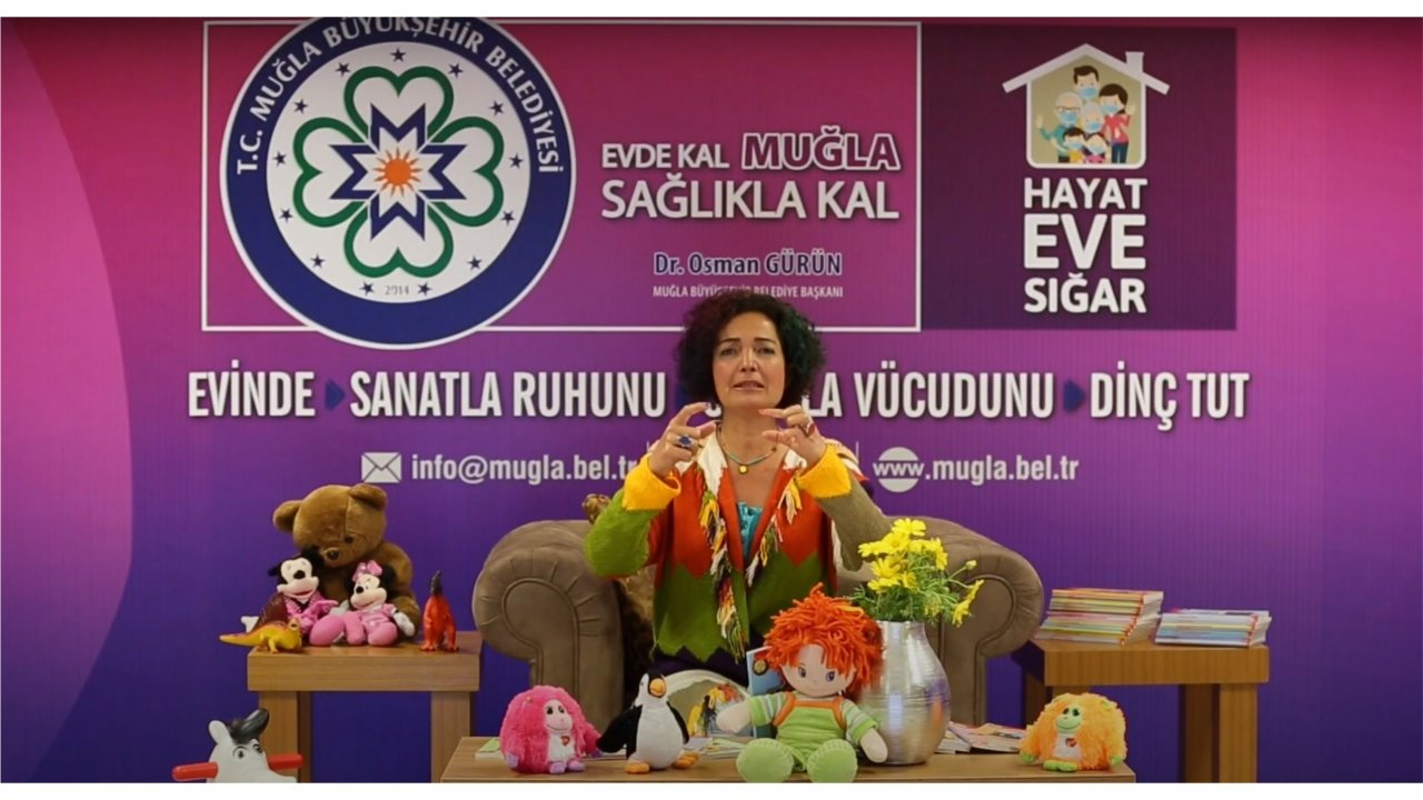 Büyükşehirden Online “EVDE KAL” Etkinlikleri