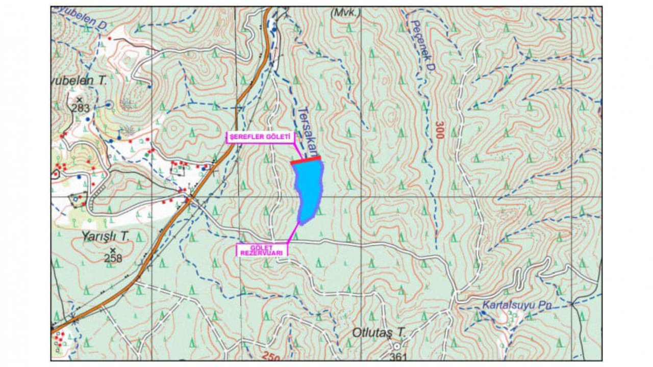 Gölet sözleşmesi imzalandı