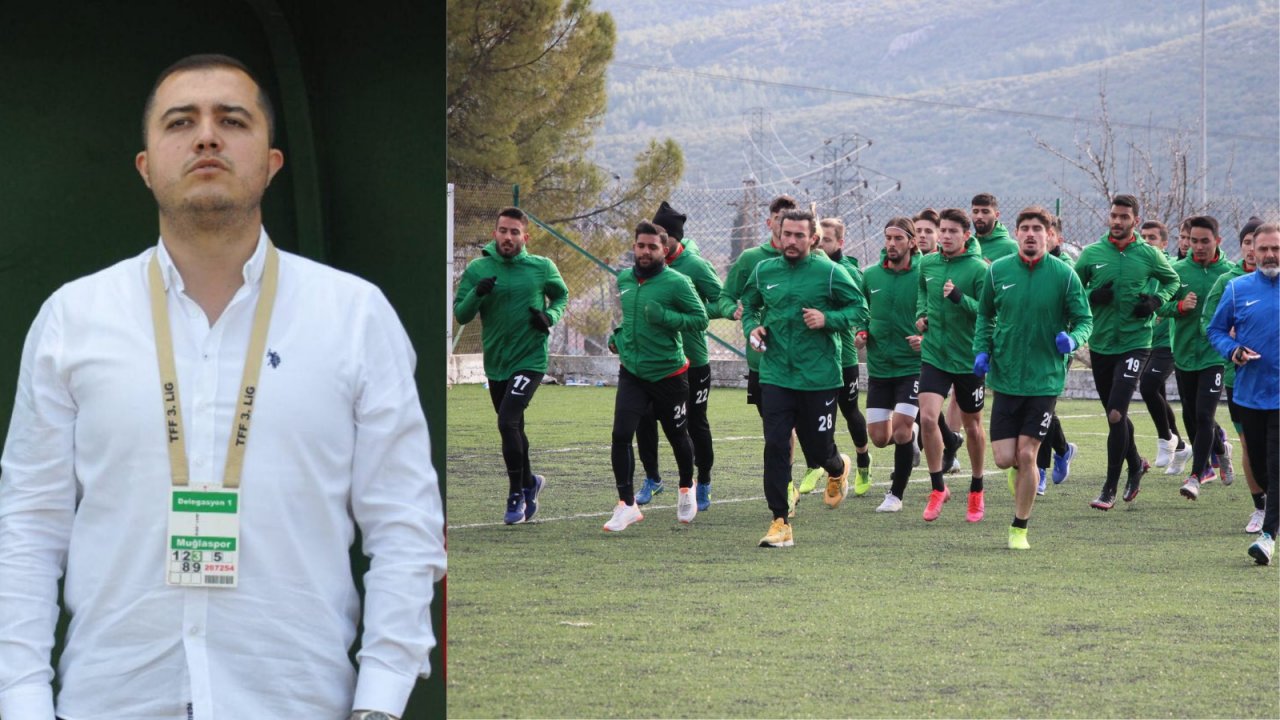 Muğlaspor Sportif Direktörü Abdullah Eskihisarlı:   “Kimsenin karamsar tablo çizmesini istemiyoruz”