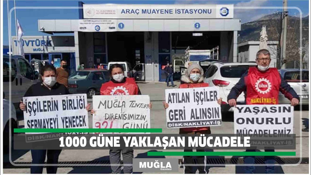 1000 güne yaklaşan mücadele