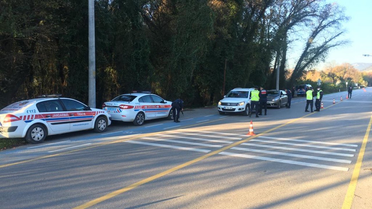 Kuralları ihlal eden 18 araç trafikten men edildi