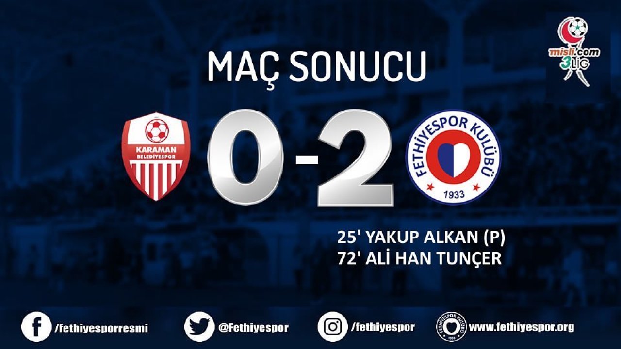 Fethiyespor zirveyi korudu