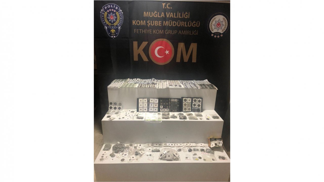 Fethiye’de tarihi eser kaçakçılığı operasyonu