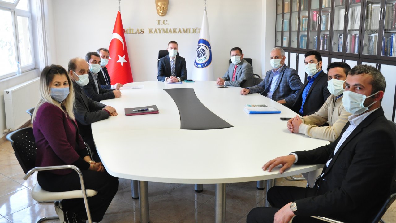 Milas OSB’den Böke’ye ziyaret