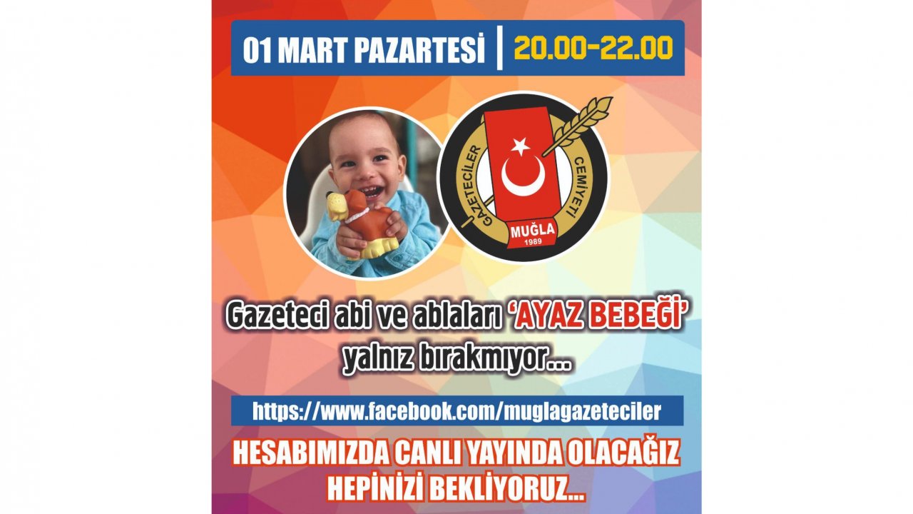 Cemiyetten Ayaz bebek için anlamlı etkinlik