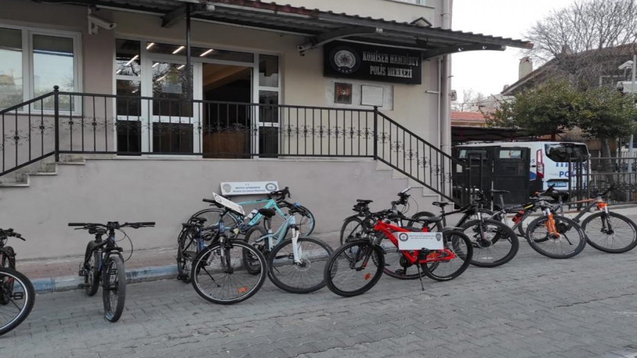Çaldığı bisikletleri internetten satmaya çalışan şüpheli yakalandı